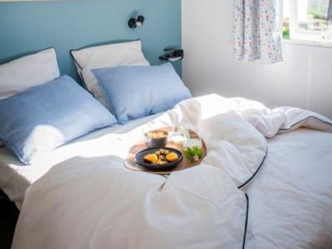 MOBILHOME 2 personnes - CAHITA- 1 chambre - 18 m²- terrasse semi-couverte de 12m²