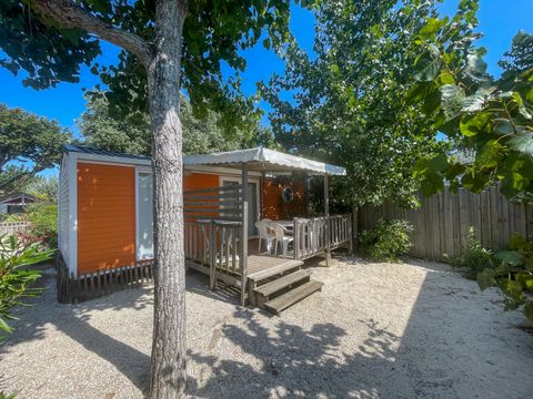 MOBILHOME 5 personnes - PITAYA - 28 m²- 2 chambres- terrasse semi-couverte 