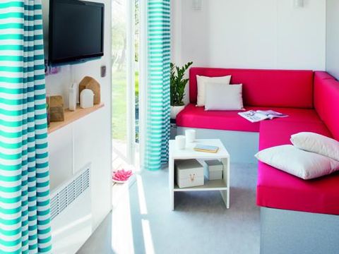 MOBILHOME 5 personnes - PITAYA - 28 m²- 2 chambres- terrasse semi-couverte 
