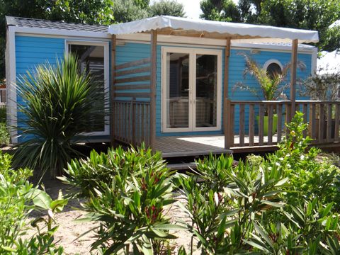 MOBILHOME 5 personnes - PITAYA - 28 m²- 2 chambres- terrasse semi-couverte 