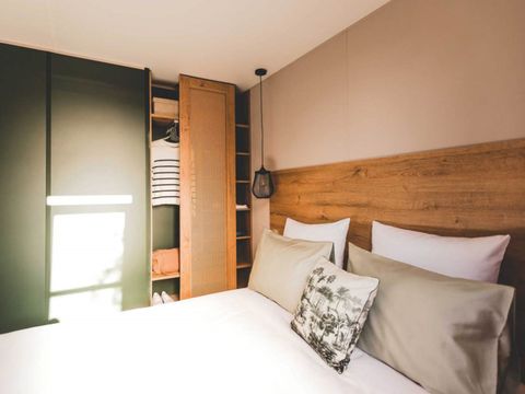 MOBILHOME 4 personnes - TERRE ET MER -2 chambres - 30 m² - terrasse semi-couverte de 15 m²