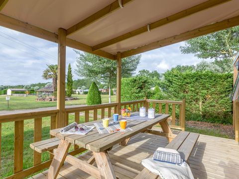 MOBILHOME 4 personnes - COTTAGE CONFORT 4p