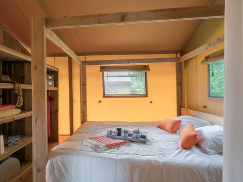 TENTE TOILE ET BOIS 6 personnes - Safari Lodge 6p