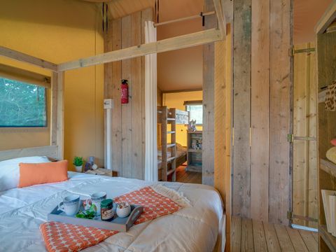 TENTE TOILE ET BOIS 6 personnes - Safari Lodge 6p