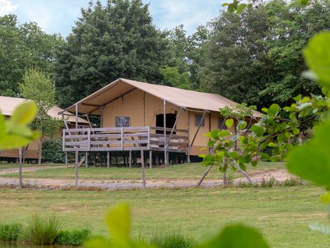 TENTE TOILE ET BOIS 6 personnes - Safari Lodge 6p