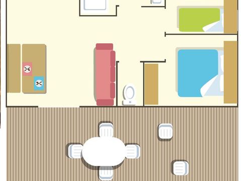 CHALET 4 personnes - Zen spa 4p