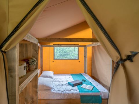 TENTE TOILE ET BOIS 6 personnes - Woody lodge 2chambres sans sanitaires