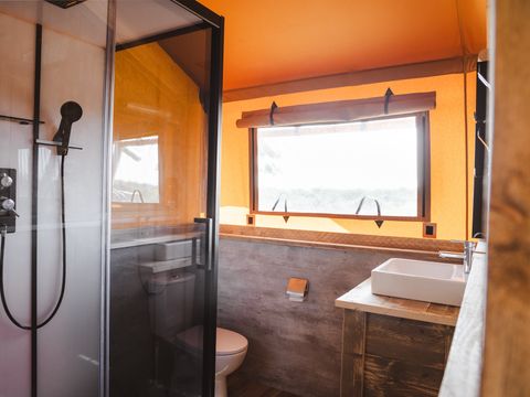 TENTE TOILE ET BOIS 7 personnes - Safari Lodge