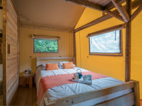 TENTE TOILE ET BOIS 7 personnes - Safari Lodge