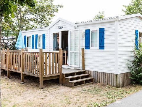 MOBILHOME 8 personnes - Mobil-home | Classic | 3 Ch. | 6/8 Pers. | Terrasse surélevée non couverte  (6 adultes maximum)