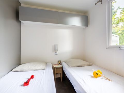 MOBILHOME 6 personnes - Comfort | 3 Ch. | 6 Pers. | Terrasse surélevée | Clim.