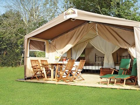 TENTE 6 personnes - Safari | Tente Safari | 2 Ch. | 5/6 Pers. | Terrasse simple