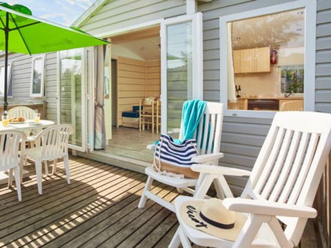 MOBILHOME 8 personnes -  Classic XL | 3 Ch. | 6/8 Pers. | Terrasse surélevée non couverte