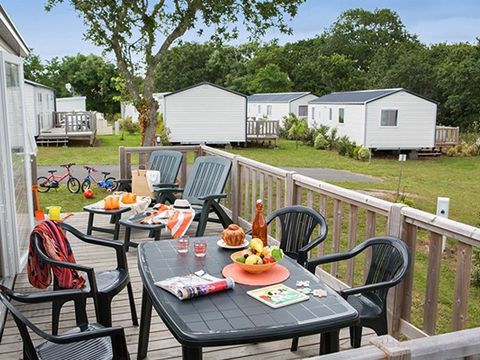 MOBILHOME 6 personnes - Comfort XL | 3 Ch. | 6 Pers. | Terrasse surélevée | Clim.
