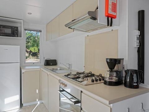 MOBILHOME 6 personnes - Comfort XL | 3 Ch. | 6 Pers. | Terrasse surélevée