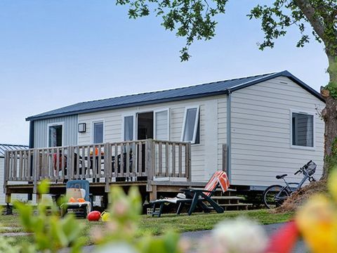 MOBILHOME 6 personnes - Comfort XL | 3 Ch. | 6 Pers. | Terrasse surélevée | Clim.