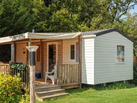 MOBILHOME 5 personnes - Mobil-home | Comfort | 2 Ch. | 5 Pers. | Terrasse surélevée | Clim.