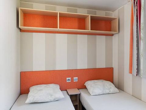MOBILHOME 8 personnes - Comfort | 3 Ch. | 6/8 Pers. | Terrasse surélevée non couverte | Clim.