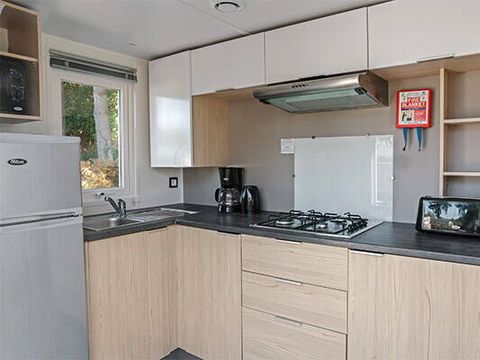 MOBILHOME 4 personnes - Comfort | 2 Ch. | 4 Pers. | Terrasse surélevée | 2 SDB