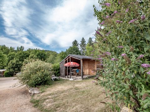 BUNGALOW TOILÉ 4 personnes - Cabane Châtaigner sans sanitaires