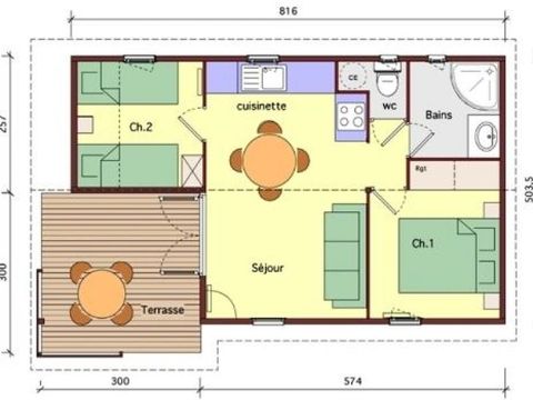 CHALET 7 personnes - ALIZÉ XL arrivée samedi