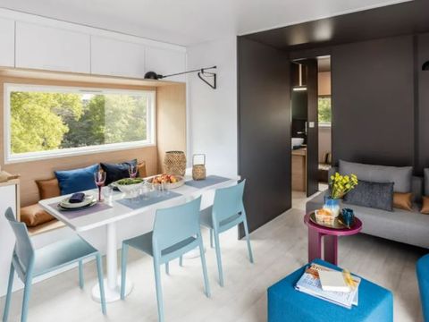 MOBILHOME 4 personnes - EXCLUSIF 2 chambres avec suite parentale