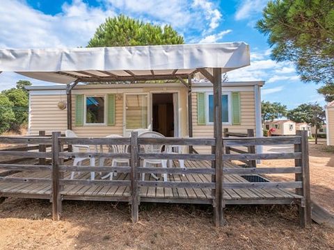 MOBILHOME 4 personnes - Classic XL | 2 Ch. | 4 Pers. | Terrasse surélevée