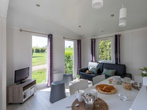 MOBILHOME 4 personnes - COTTAGE PANORAMIQUE 4p 2ch ***