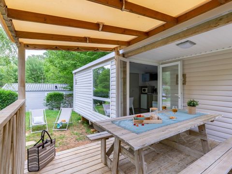 MOBILHOME 4 personnes - COTTAGE Loggia 4p 2ch ***