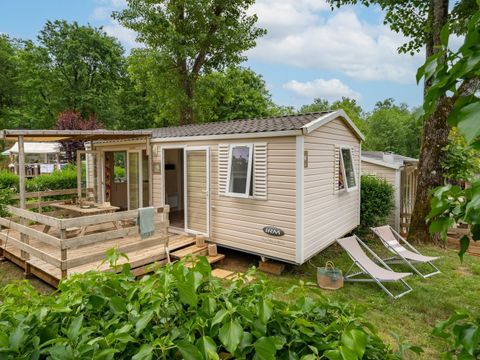 MOBILHOME 4 personnes - COTTAGE 4p 2ch ***