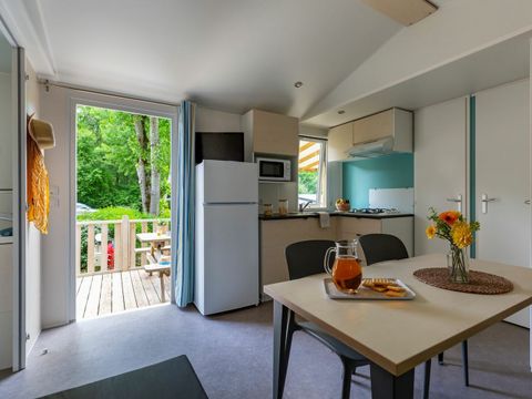 MOBILHOME 6 personnes - COTTAGE 6p 3ch ***
