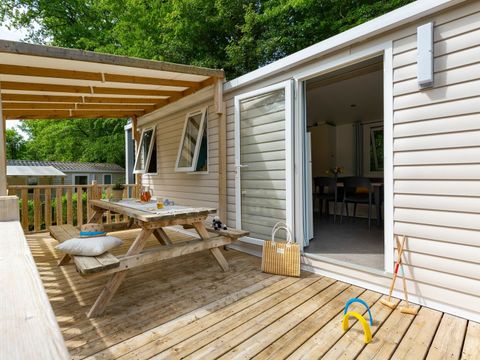 MOBILHOME 6 personnes - COTTAGE 6p 3ch ***