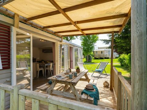 MOBILHOME 6 personnes - COTTAGE 6p 3ch 2SdB **