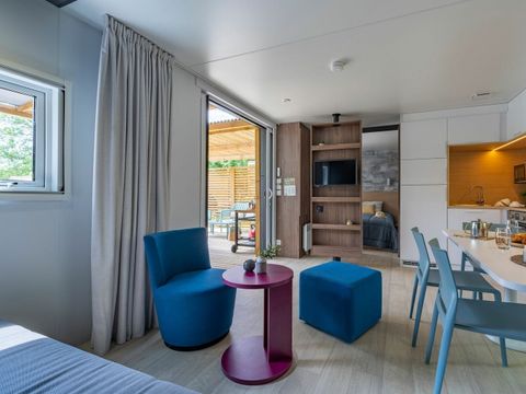 MOBILHOME 6 personnes - COTTAGE Exclusif 6p 3ch PREMIUM SPA