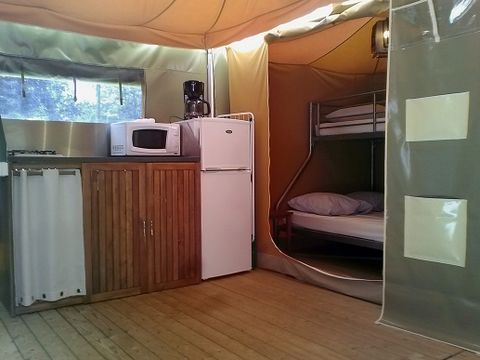 BUNGALOW TOILÉ 4 personnes - Bungalow toilé 4 personnes