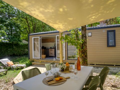MOBILHOME 4 personnes - Cottage Grand Confort TV LV Clim - 2 chambres - 4 personnes