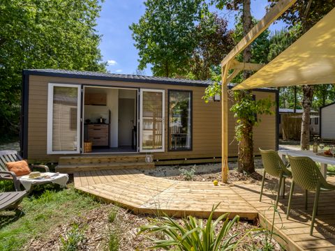 MOBILHOME 4 personnes - Cottage Grand Confort TV LV Clim - 2 chambres - 4 personnes