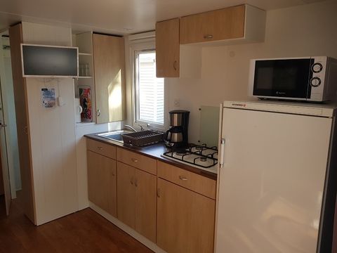 MOBILHOME 6 personnes - "Confort" Esprit Montagne - 4/6 places