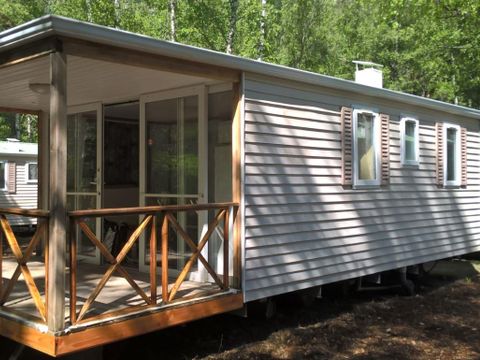 MOBILHOME 6 personnes - "Confort" Esprit Montagne - 4/6 places