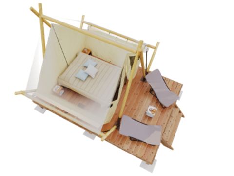 TENTE 2 personnes - Robinson seul au monde