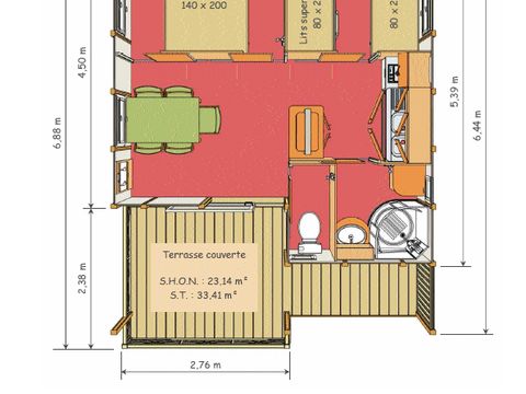 CHALET 5 personnes - 4 saisons