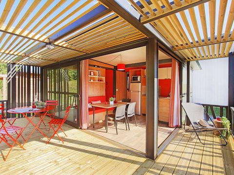 Chalet 5 personnes - Panoramique Etang - 2 chambres