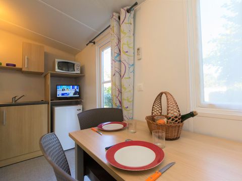 MOBILHOME 2 personnes - BASILIC - 1 chambre
