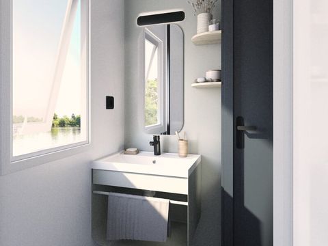 MOBILHOME 6 personnes - Privilège  33m² - 3 chambres - 6 pers - Vue dune
