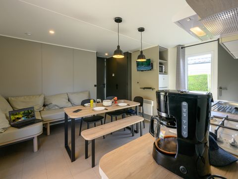 MOBILHOME 6 personnes - Privilège  33m² - 3 chambres - 6 pers - Vue dune