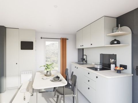 MOBILHOME 6 personnes - Privilège  33m² - 3 chambres - 6 pers - Vue dune