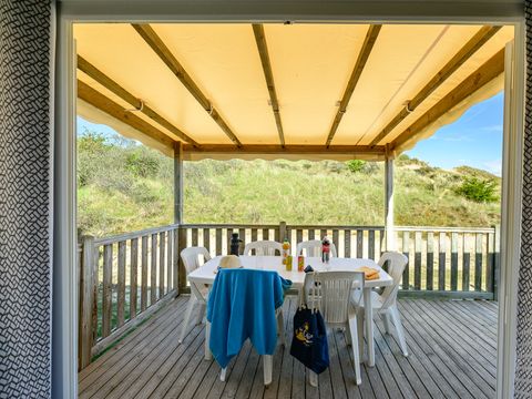 MOBILHOME 6 personnes - Privilège  33m² - 3 chambres - 6 pers - Vue dune