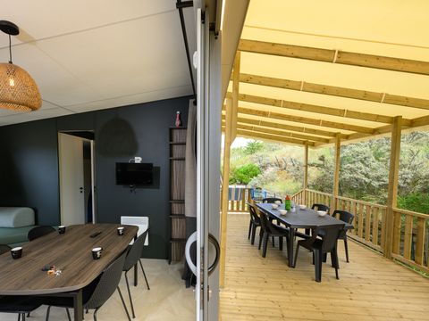 MOBILHOME 6 personnes - Premium 3 chambres- 2 SDB - Vue dune