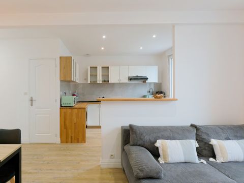 APPARTEMENT 4 personnes -  Embrun - 1 Chambre - Climatisé- Terrasse privative - 4 personnes - Au coeur de Portbail - Accès piscine - En dehors du camping