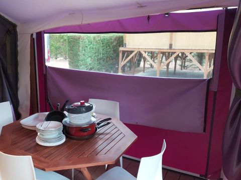 BUNGALOW TOILÉ 5 personnes - Freeflower confort+ 37m² (sans sanitaires)